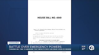 Battle over emergency powers