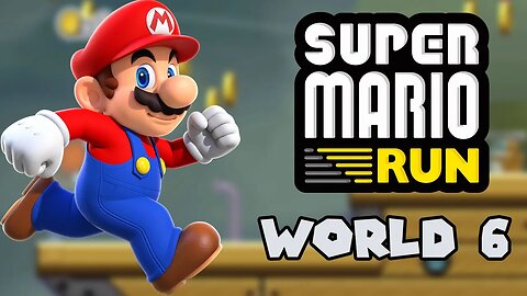 Super Mario Run - World 6 - All Pink Coins