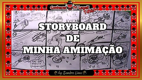 🔰 StoryBoard Para Criação de Animação 2d Quadro a Quadro || Ben-Hur, O Cão Bala de Circo|| 2022