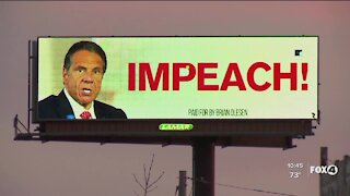 Billboards call to impeach Cuomo