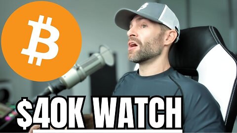 Bitcoin $40K LIVE Pump Watch!