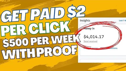 How to Earn $2 Per Click (The Real Legit Way to make money per click)