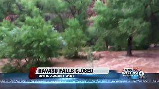 Havasupai waterfalls closed through August after flooding