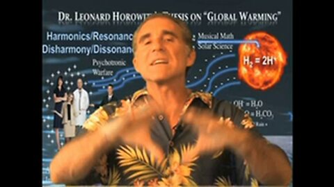Natural Cure for Global Warming Excerpt from CRIMINAL FOUNDATIONS by Dr. Leonard G. Horowitz