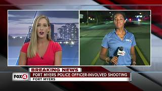 Police officer shot in Fort Myers on Saturday night