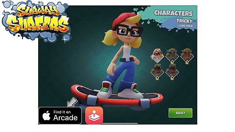 Subway Surfers Tag Underground Arena Gameplay as Tricky - Apple Arcade Games Showcase
