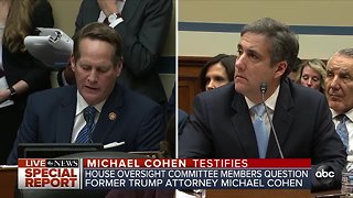 Michael Cohen tells Rep. Rouda that President Trump misled or lied under oath