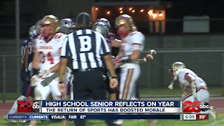 High School senior reflects on year