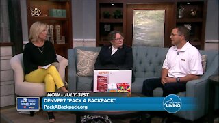 Pack A Backpack // Denver7 with Salvation Army