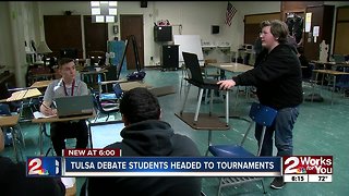 Tulsa debate students headed to tournaments