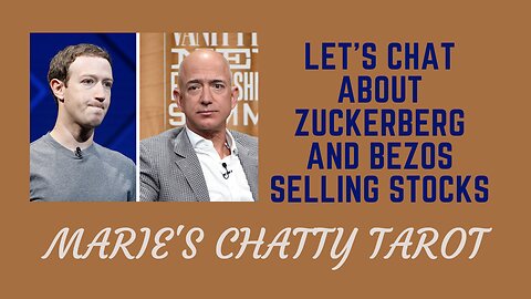 Let's Chat About Zuckerberg and Bezos Selling Stocks