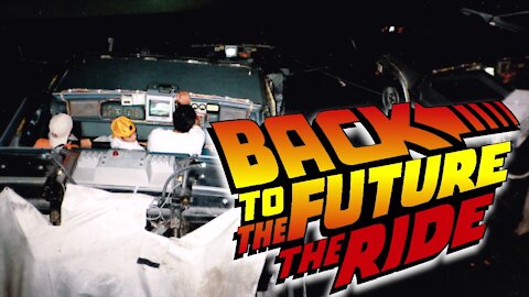 The Making of Back To The Future The Ride Universal Studios Florida, Hollywood, Japan Theme Parks