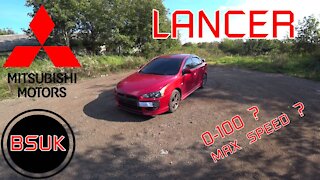 MITSUBISHI LANCER 2.0 150NP 2008 0-100 MAX SPEED