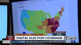 Digital election coverage on KTNV.com