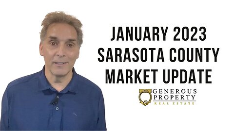 Sarasota County Real Estate Market Update January 2023 | Homes for Sale in Sarasota