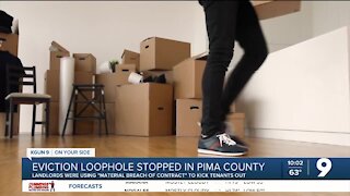 Pima County stops landlords from using eviction moratorium loophole