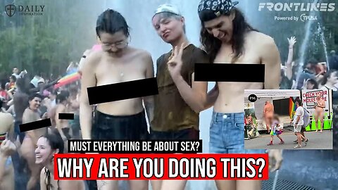 Seriously, why are you doing this? Must everything be about sex and nudity for these people?