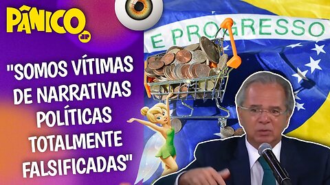 ECONOMIA DO BRASIL PODE CRESCER SE A TINKER BELL DA MÍDIA PARAR DE SER APLAUDIDA? Guedes comenta
