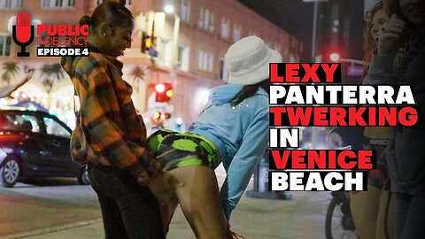 LEXY PANTERRA TWERKING IN VENICE BEACH