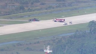 Chopper makes hard landing at Sikorsky