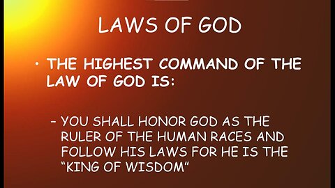 FOLLOW THE COMMANDMENTS LAWS & STATUTES OF GOD OR YOU WILL SUFFER AND DIE!!!!