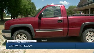 Car wrap scams