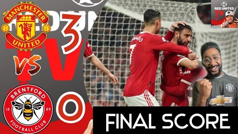 Man United Fan Reacts | Manchester United 3-0 Brentford | MANCHESTER UNITED vs BRENTFORD