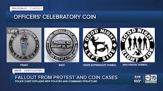 Fallout from Phoenix protests and challenge coin cases