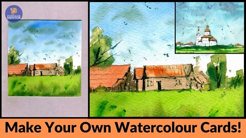 Easy Watercolor Cards for Beginners!