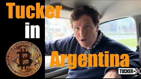 Tucker Stacks Worthless Argentinian Pesos - Inflation is Theft Demonstrated in the Real World