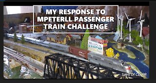 MPETERLL PASSENGER TRAIN CHALLENGE #mpeterll #passenger train