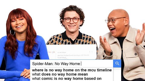 Tom Holland, Zendaya & Jacob Batalon Answer MORE of the Web's Most Searched Questions | WIRED