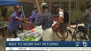 'Bike to Work Day' returns in San Diego