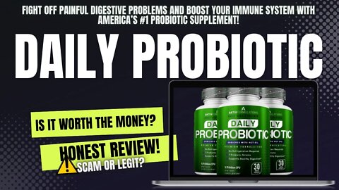 Daily Probiotic Honest Review | Daily Probiotic Pills Review | Daily Probiotic Supplement Review