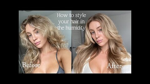 How to style your hair in humidity *RÉDUIT SPA REVIEW