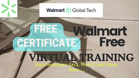 Become Software Engineer at Walmart Premium Courses For Free | Virtual Training Courses