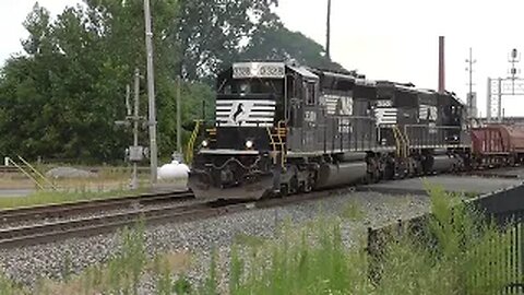 Norfolk Southern L70w Local Mixed Train From Fostoria, Ohio July 26, 2022