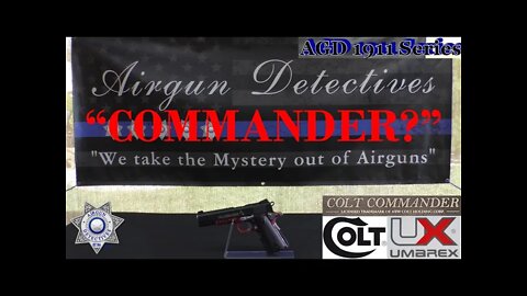 Colt Commander 1911 CO2 Blowback "Full Review" by Airgun Detectives