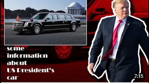 President Donal Trump Car ..#RespectFulDonalTrump