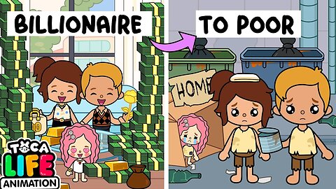 Rich Family VS Broke Family 💔 Toca Love Story 🌏 Toca Boca Life World | Toca Animation