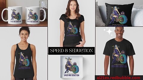 SPEED AND SEDUCTION BIKER BABE MOTORCYCLE QUEEN