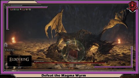 Elden Ring- Defeat the Magma Wyrm
