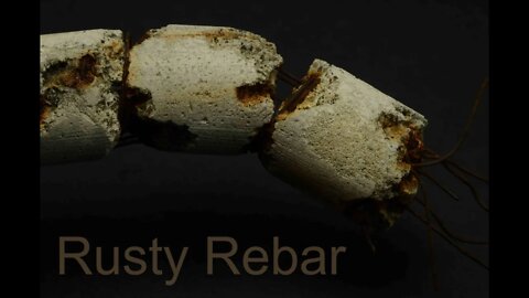 Rusty Rebar in Concrete Part -2