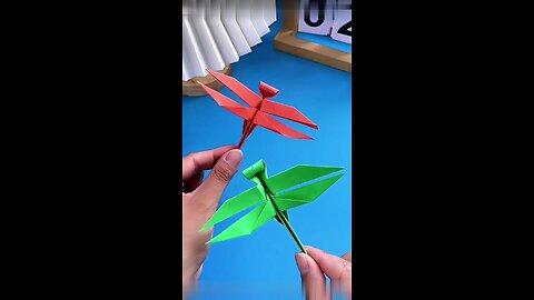 Origami Dragonfly: Master the Art of Paper Folding!