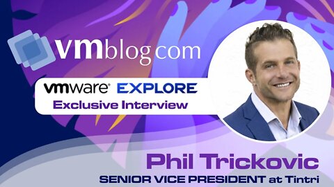 #VMwareExplore 2022 Tintri Video Interview with VMblog (Virtual Data Management)