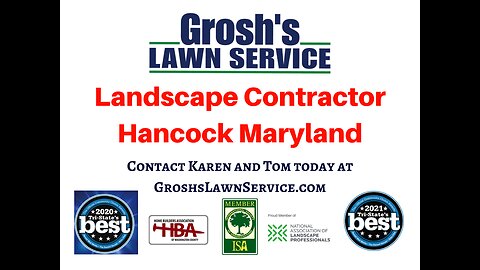 The Best Landscape Company Hancock Maryland