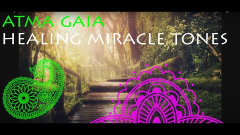 Healing GAIA Miracle Tone - Raise Positive Vibrations | Cleanse energy