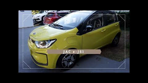 JAC e-JS1 - o sub-compaco elétrico mudou