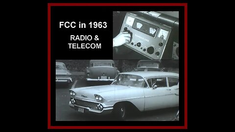 Vintage 1963 FCC film (Federal Communications Commission) Radio, HAM, Hammarlund