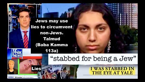 Fox News Laura Ingraham Jesse Waters CNN NewsMax Oli London Spread Sahar Tartak Jewish Talmud Lies